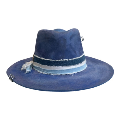 Blue Sea - Adult Fedora Hat By Bruce And Noah