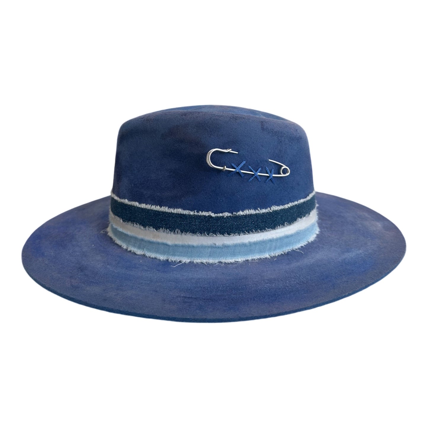 Blue Sea - Adult Fedora Hat By Bruce And Noah