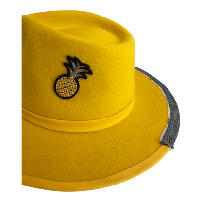 Piña Colada - Adult Fedora Hat By Bruce And Noah