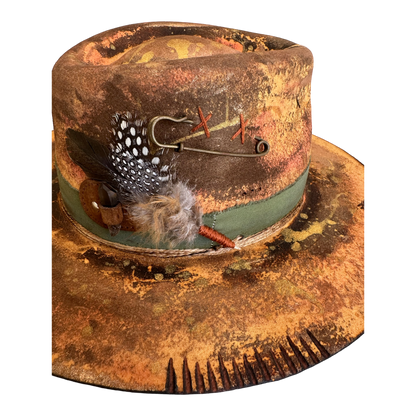 Heart Of Gold - Adult Fedora Hat By Bruce And Noah