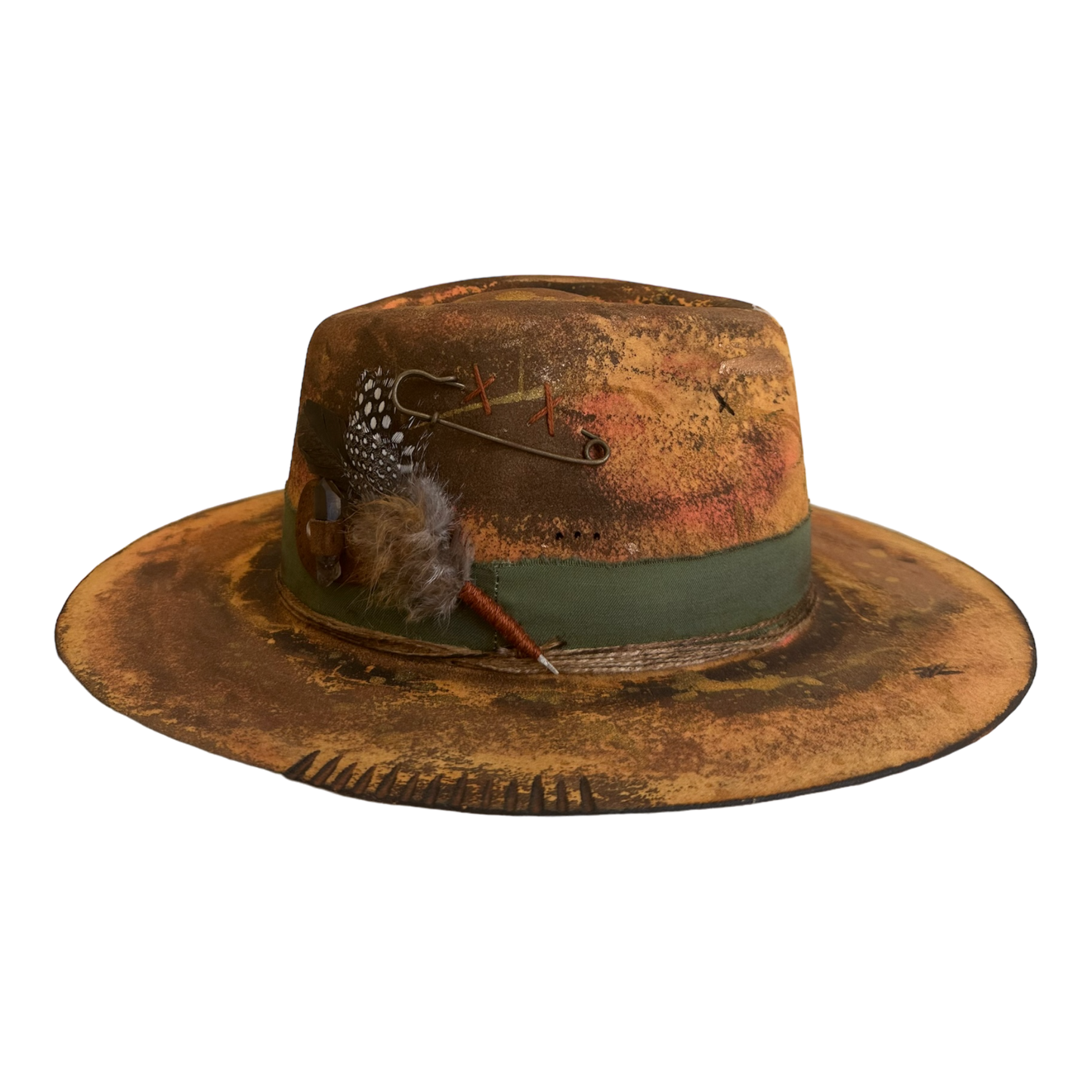 Heart Of Gold - Adult Fedora Hat By Bruce And Noah