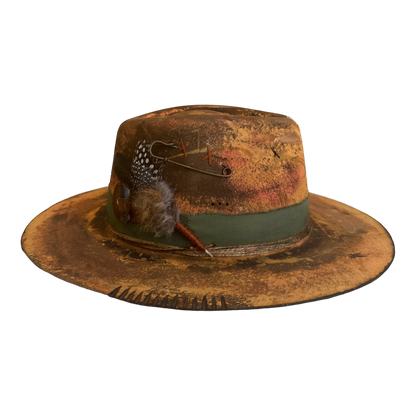 Heart Of Gold - Adult Fedora Hat By Bruce And Noah