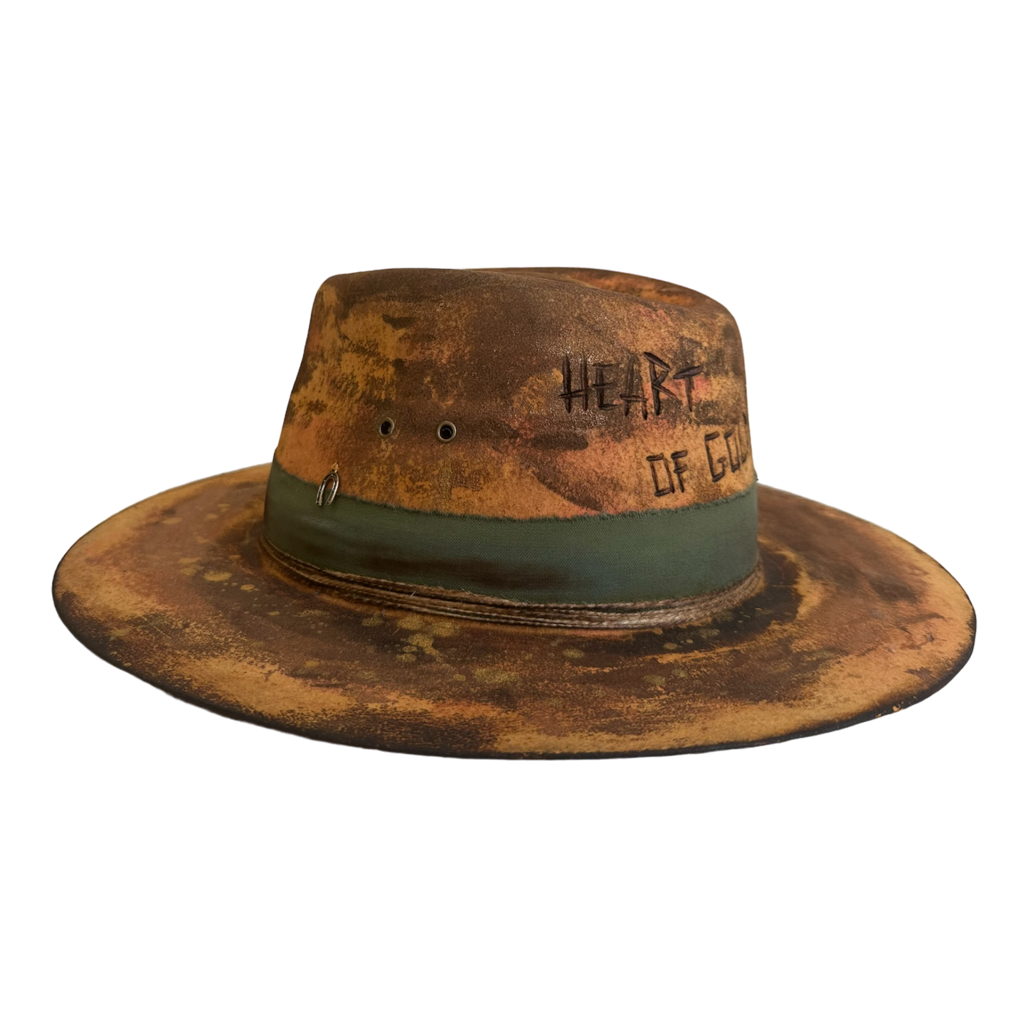 Heart Of Gold - Adult Fedora Hat By Bruce And Noah