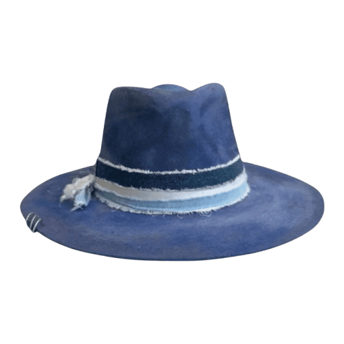 Blue Sea - Adult Fedora Hat By Bruce And Noah