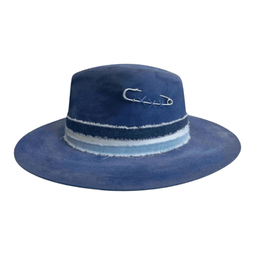 Blue Sea - Adult Fedora Hat By Bruce And Noah