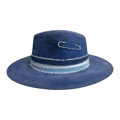 Blue Sea - Adult Fedora Hat By Bruce And Noah