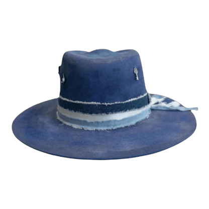 Blue Sea - Adult Fedora Hat By Bruce And Noah