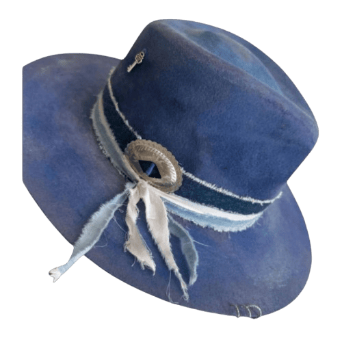 Blue Sea - Adult Fedora Hat By Bruce And Noah